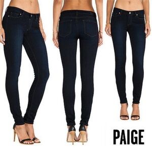 Paige Women's dark blue Jeans